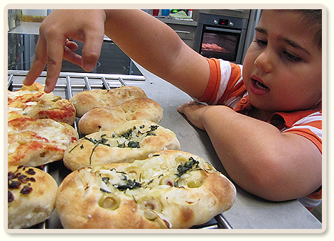 מתכון לפוקאצ'ינות מהירות