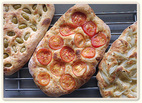 מתכון פוקאצ'ה בירה וסולת