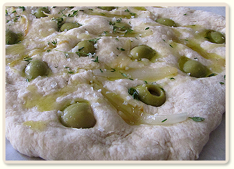 מתכון פוקאצ'ה בסגנון פוליה