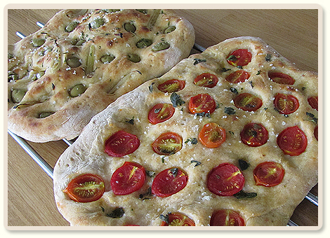 מתכון פוקאצ'ה בסגנון פוליה