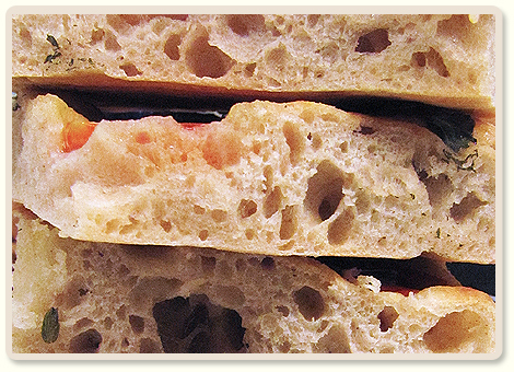 מתכון פוקאצ'ה בסגנון פוליה