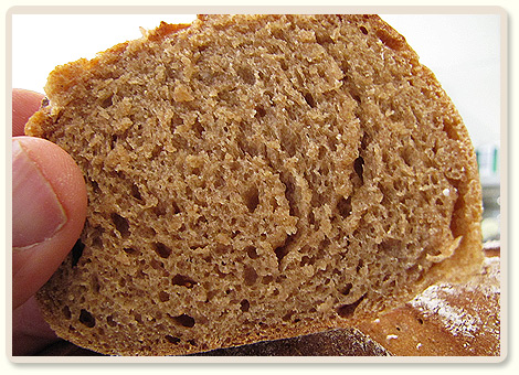 לחם שאור מלא עם שיפון