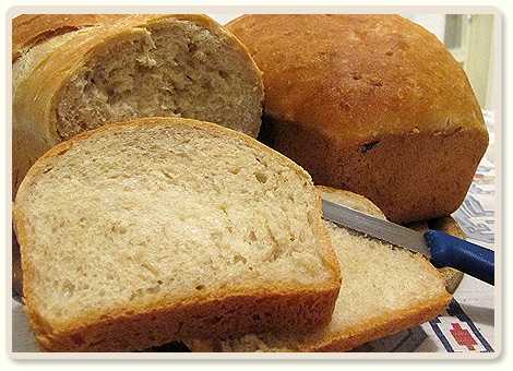 מתכון ללחם לבן לכריכים