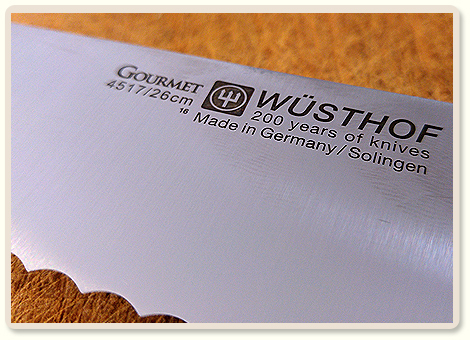 ביקורת סכין לחם wusthof